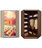 Corner wardrobe Photo printing order